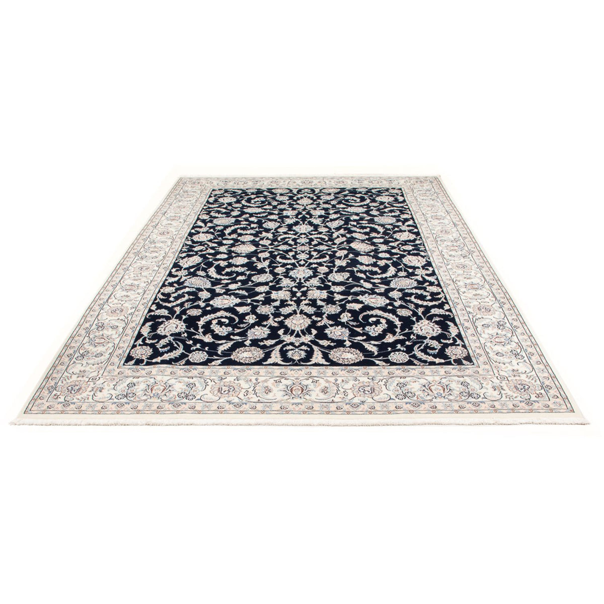 Perserteppich - Nain - Premium - 294 x 198 cm - dunkelblau