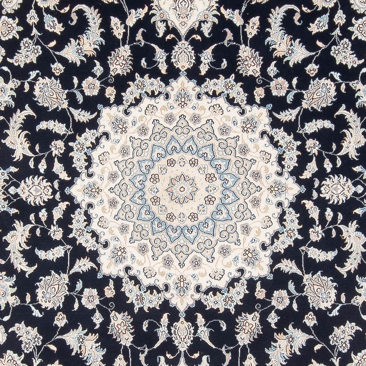 Perserteppich - Nain - Premium - 303 x 200 cm - dunkelblau
