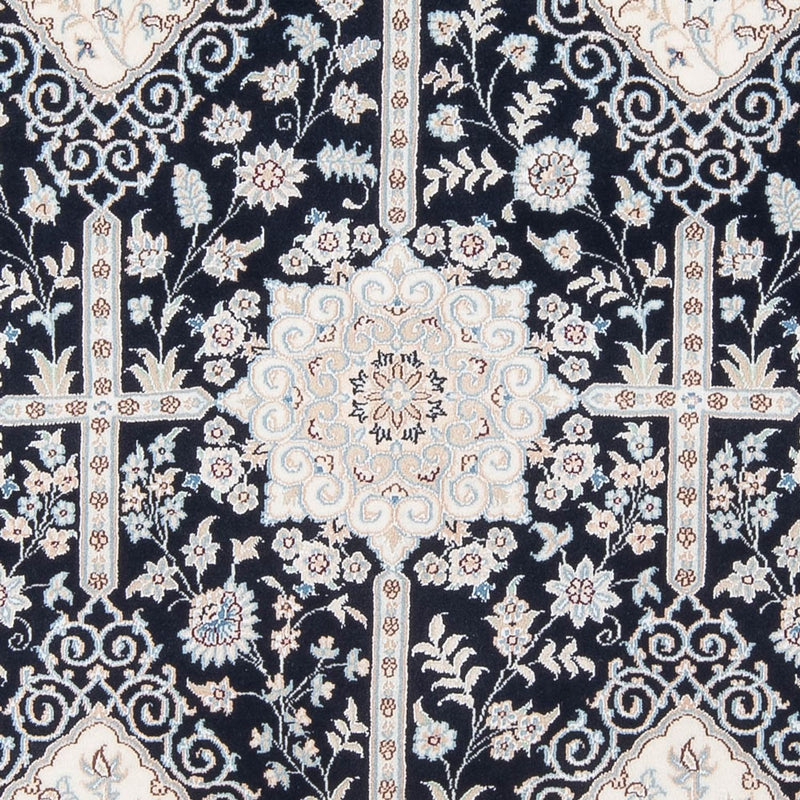 Perserteppich - Nain - Premium - 205 x 153 cm - dunkelblau