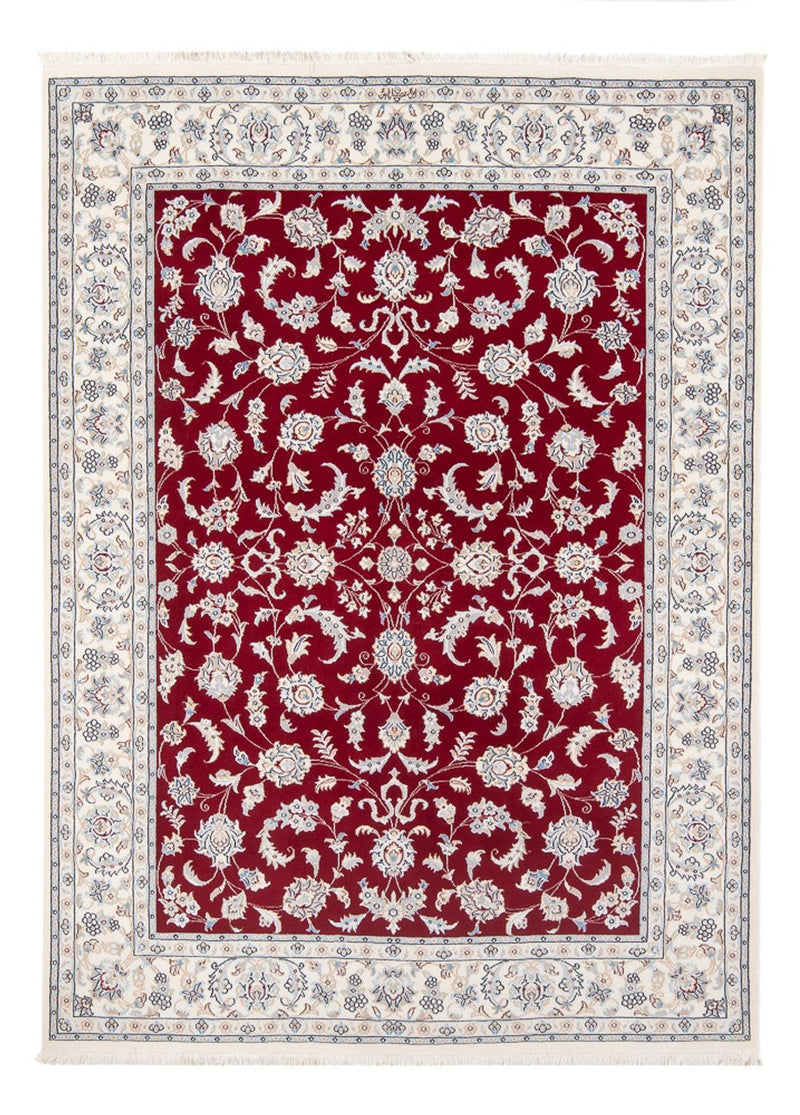 Perserteppich - Nain - Premium - 198 x 149 cm - rot
