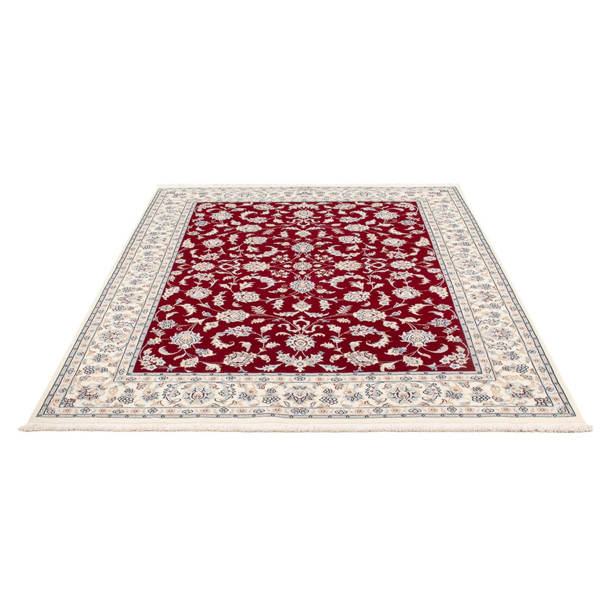 Perserteppich - Nain - Premium - 198 x 149 cm - rot