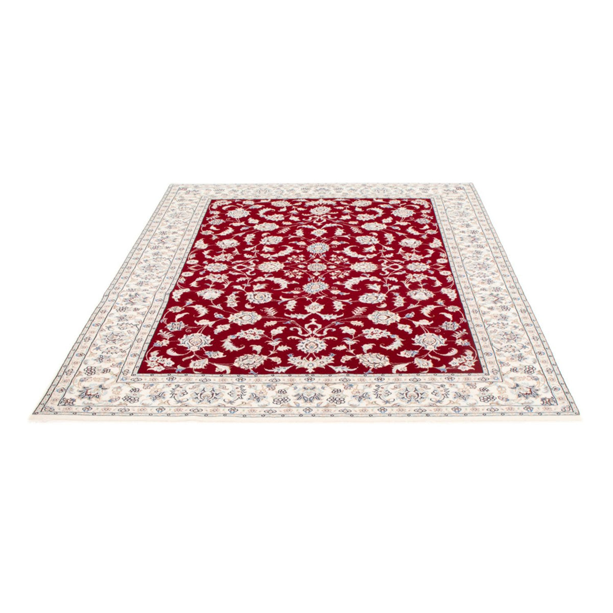 Perserteppich - Nain - Royal - 207 x 148 cm - rot