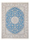 Perserteppich - Nain - Premium - 206 x 147 cm - blau