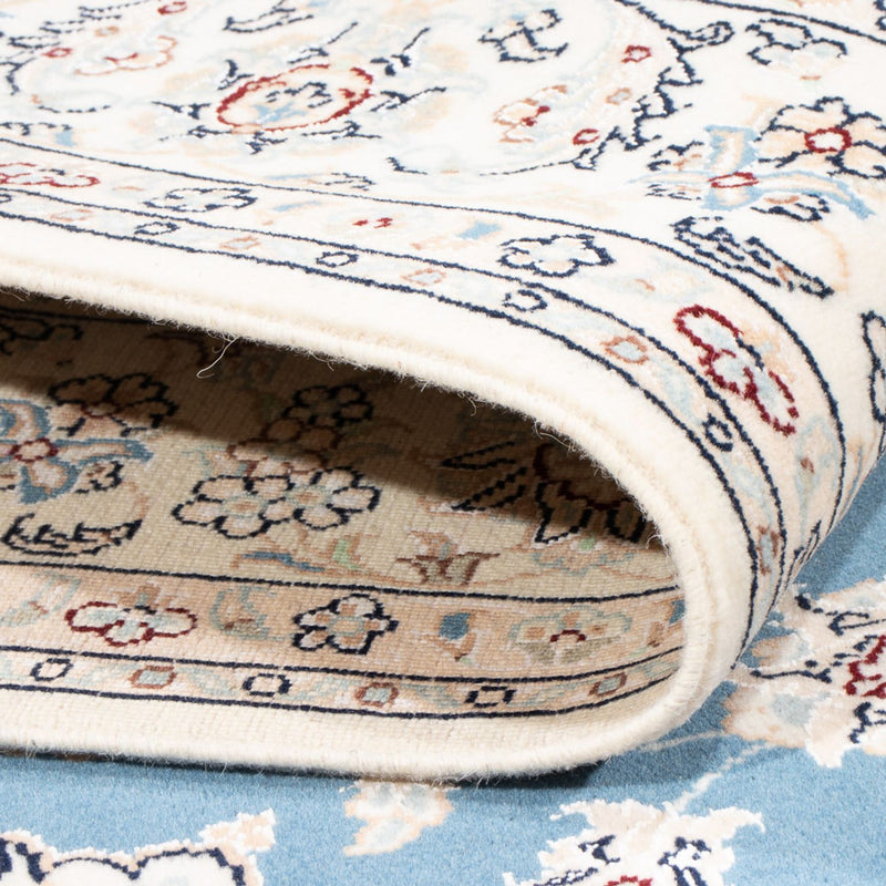 Perserteppich - Nain - Premium - 206 x 147 cm - blau