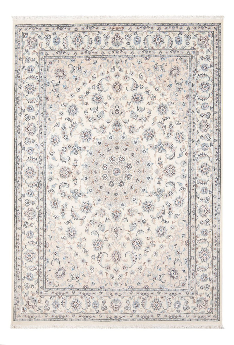 Perserteppich - Nain - Premium - 208 x 148 cm - creme
