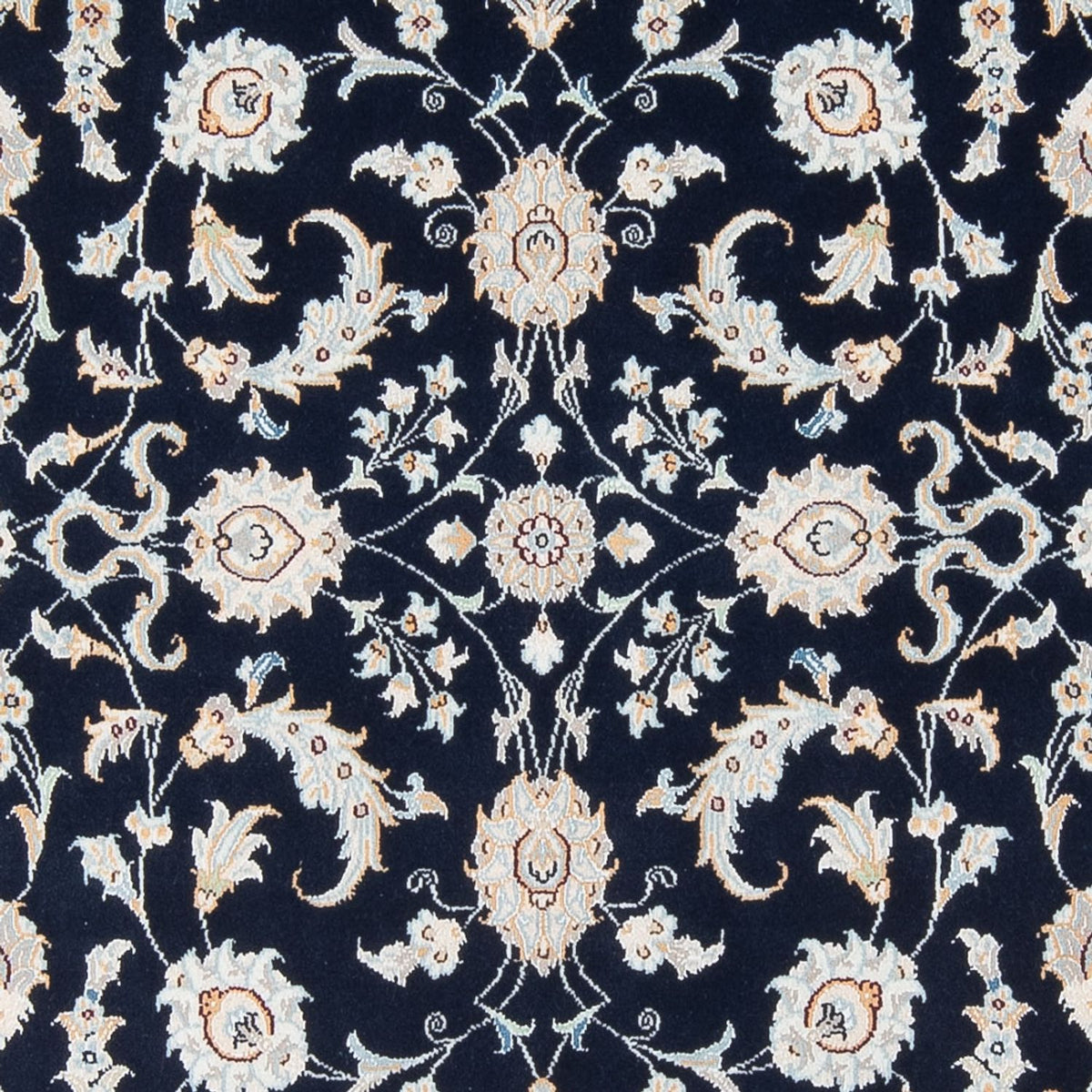Perserteppich - Nain - Premium - 205 x 148 cm - dunkelblau