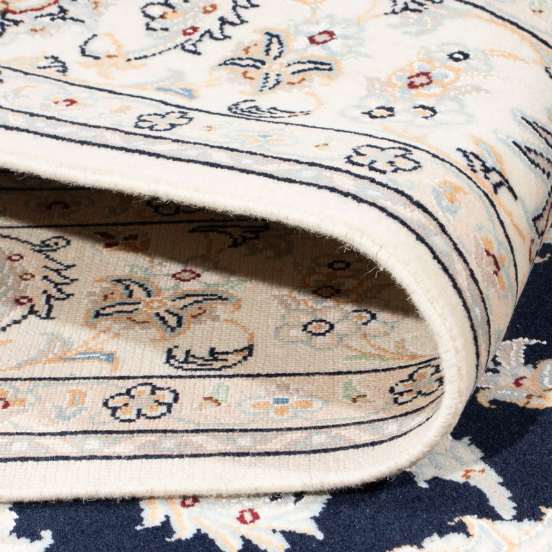 Perserteppich - Nain - Premium - 205 x 148 cm - dunkelblau