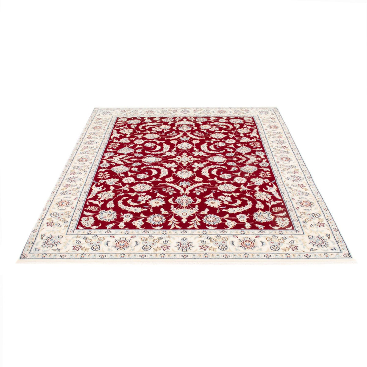 Perserteppich - Nain - Royal - 200 x 150 cm - rot