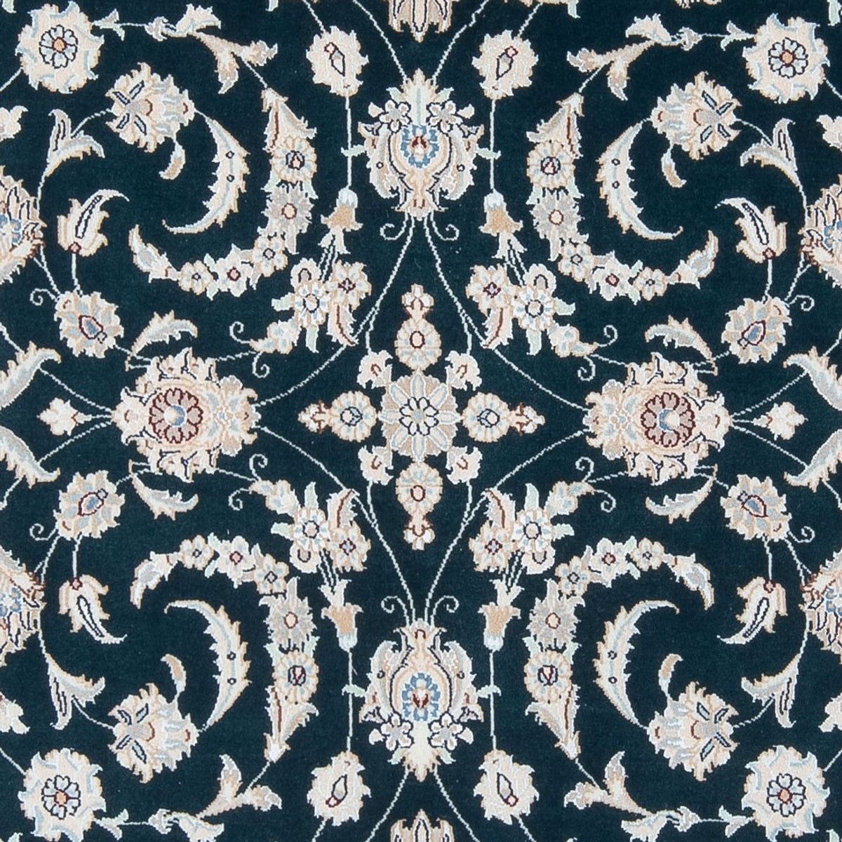 Perserteppich - Nain - Premium - 210 x 148 cm - dunkelblau