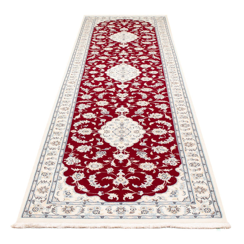 Läufer Perser - Nain - Premium - 350 x 86 cm - rot