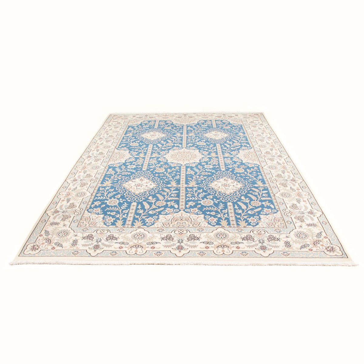 Perserteppich - Nain - Premium - 298 x 200 cm - hellblau