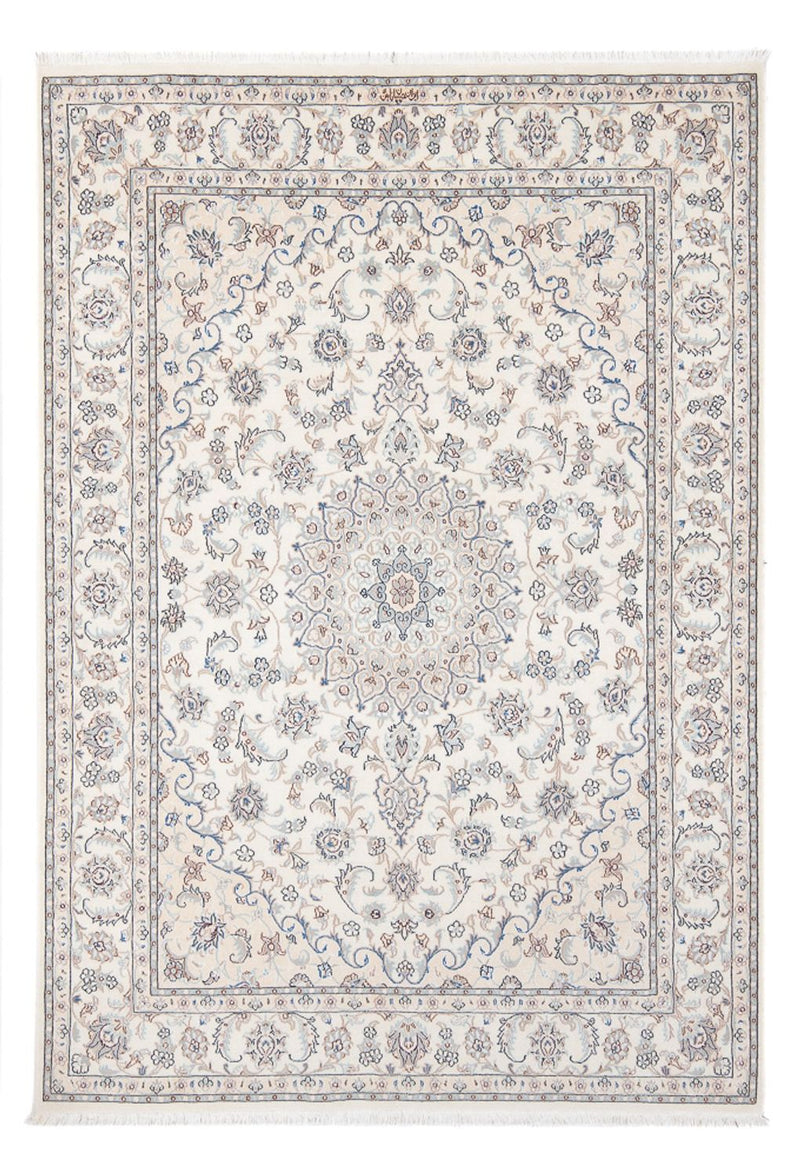 Perserteppich - Nain - Premium - 206 x 150 cm - creme
