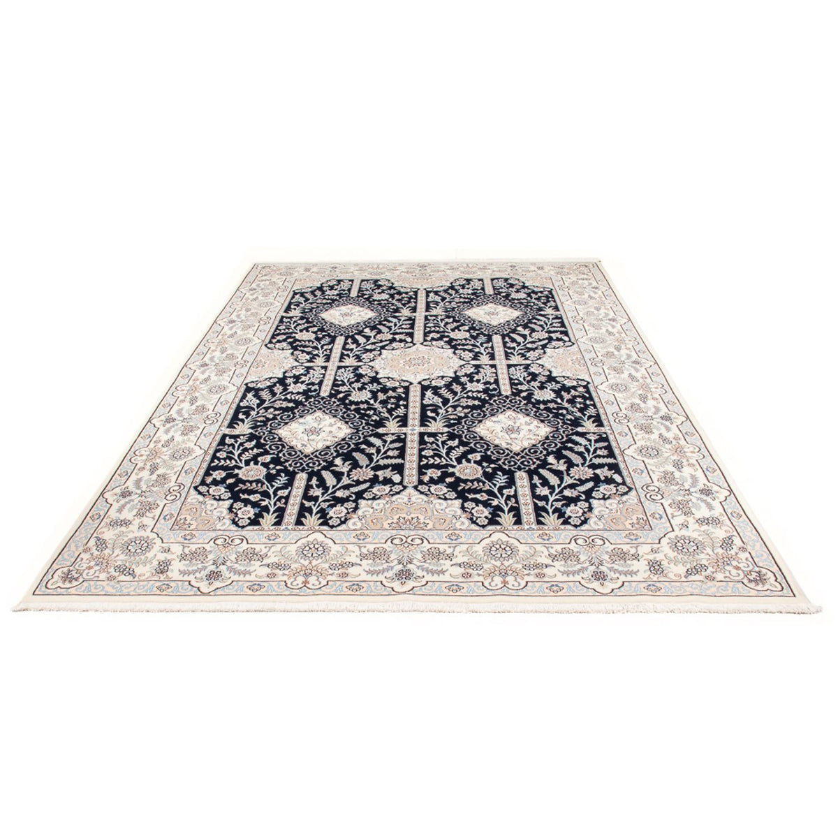 Perserteppich - Nain - Premium - 294 x 196 cm - dunkelblau