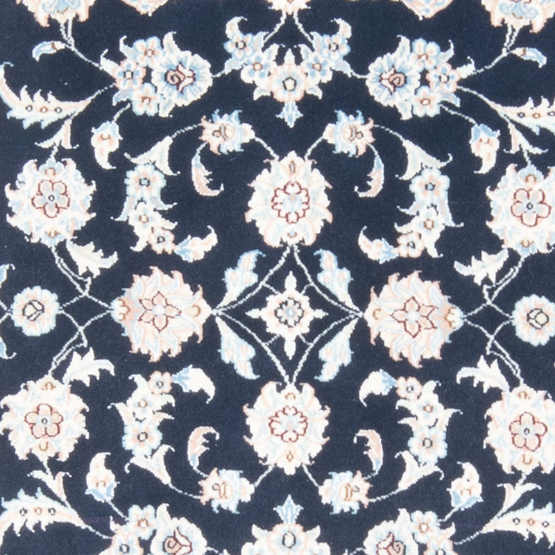 Läufer Perser - Nain - Royal - 198 x 81 cm - dunkelblau