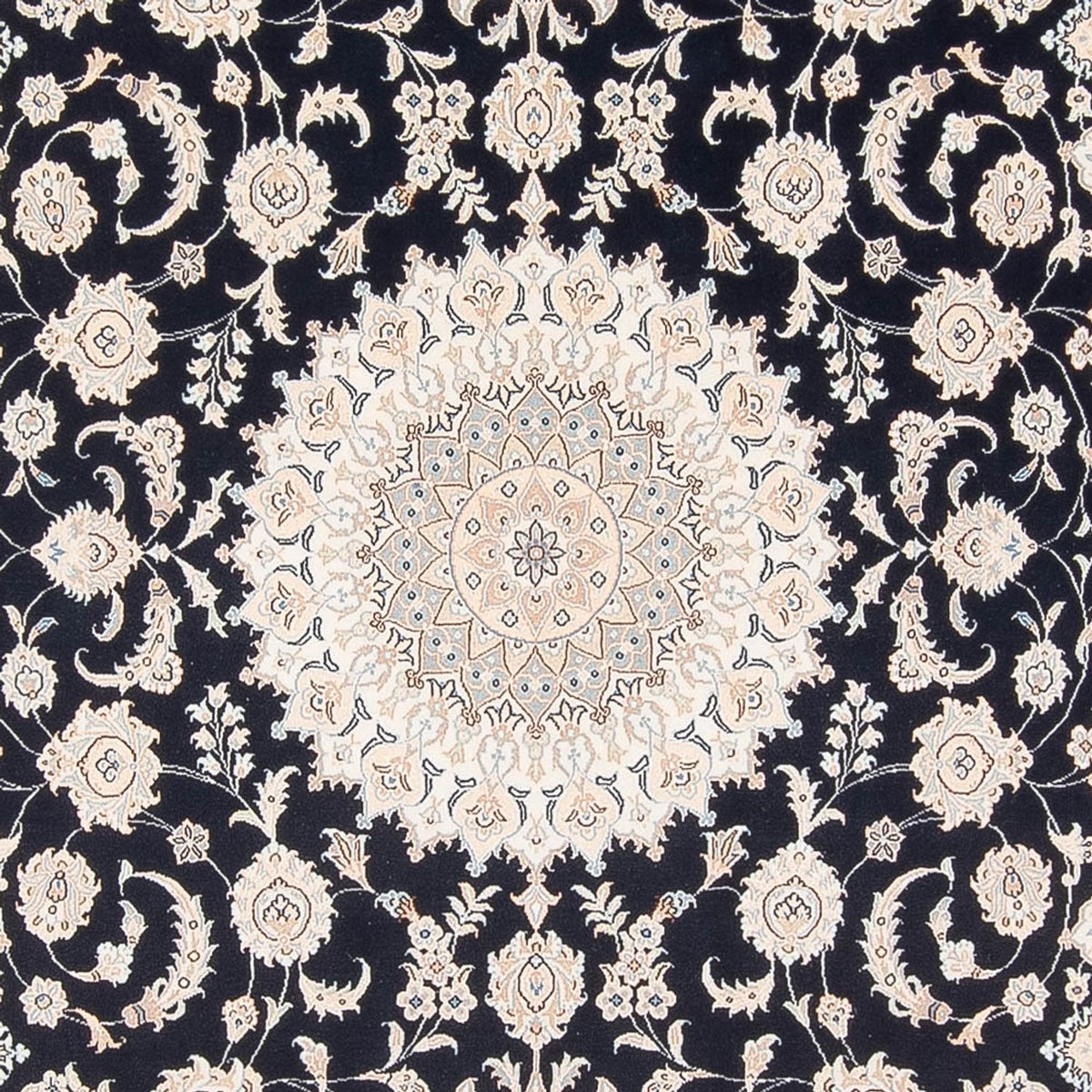 Perserteppich - Nain - Premium - 298 x 197 cm - dunkelblau