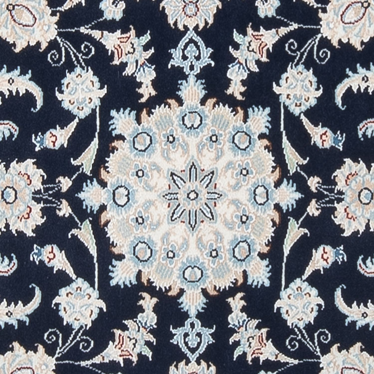 Läufer Perser - Nain - Premium - 306 x 81 cm - dunkelblau