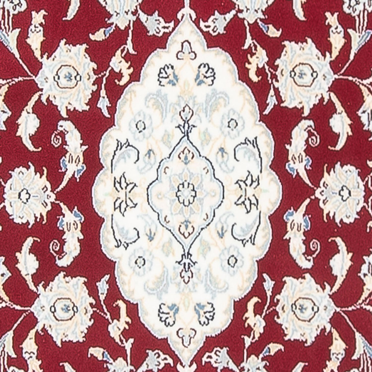 Läufer Perser - Nain - Premium - 346 x 84 cm - rot