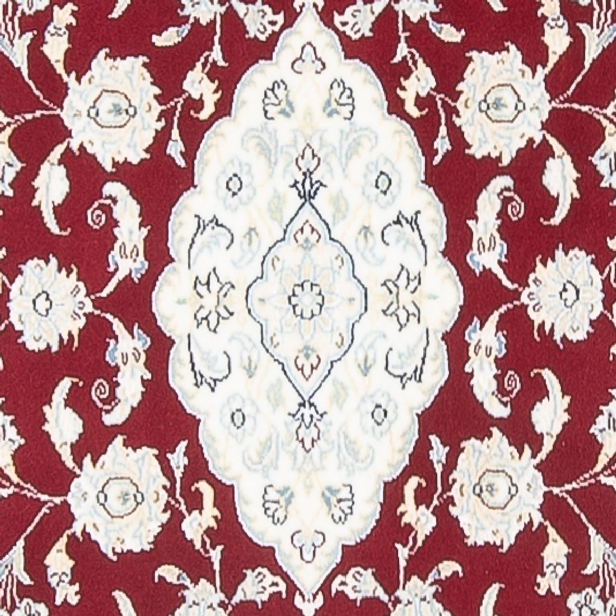 Läufer Perser - Nain - Premium - 350 x 85 cm - rot