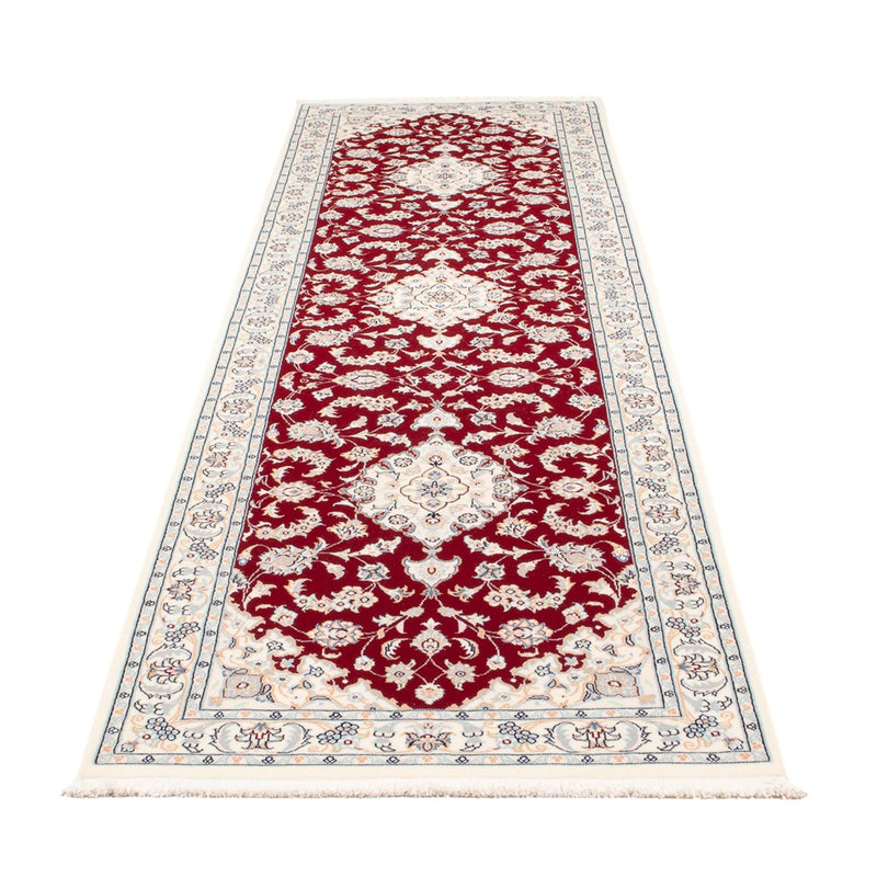 Läufer Perser - Nain - Premium - 311 x 82 cm - rot