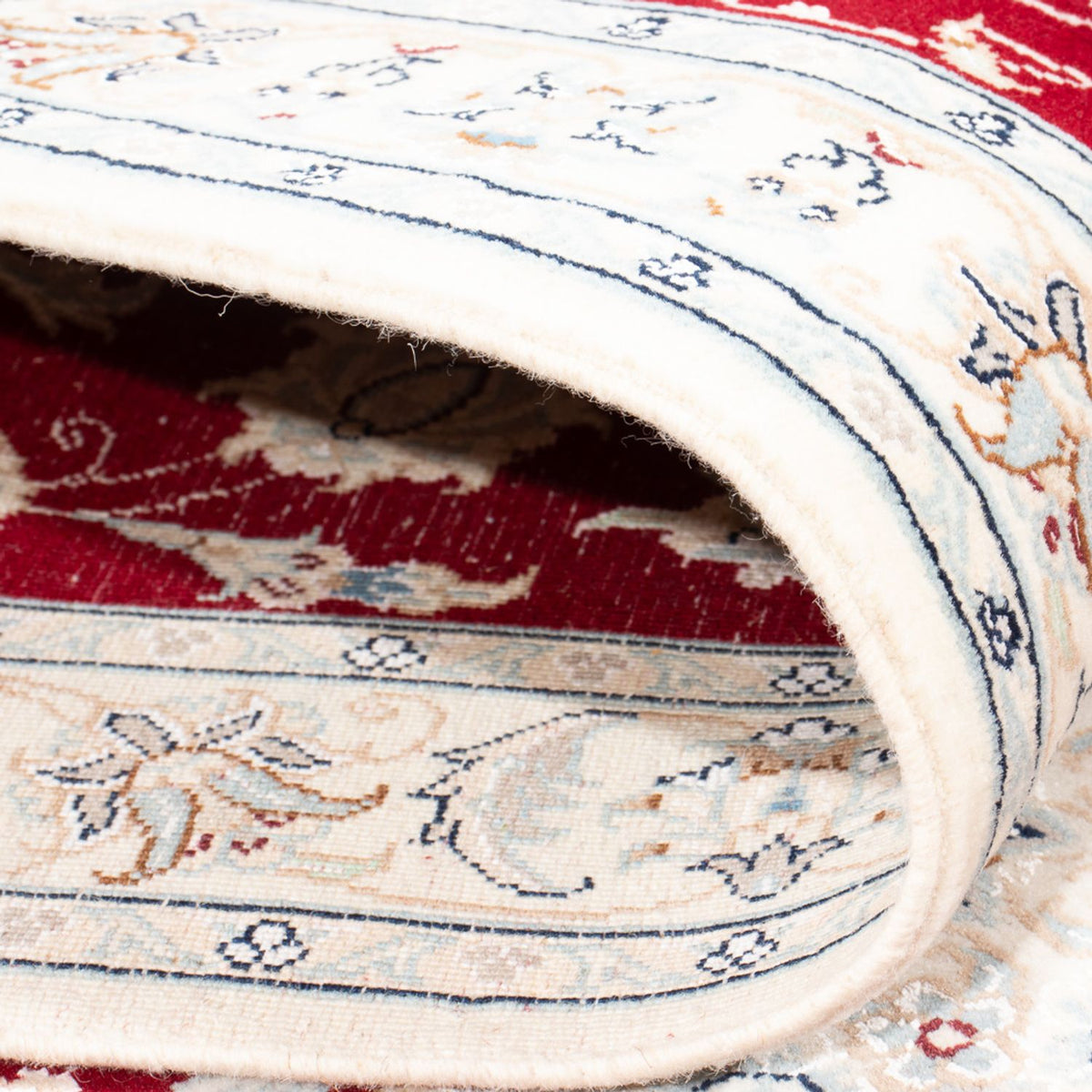 Läufer Perser - Nain - Premium - 297 x 80 cm - rot