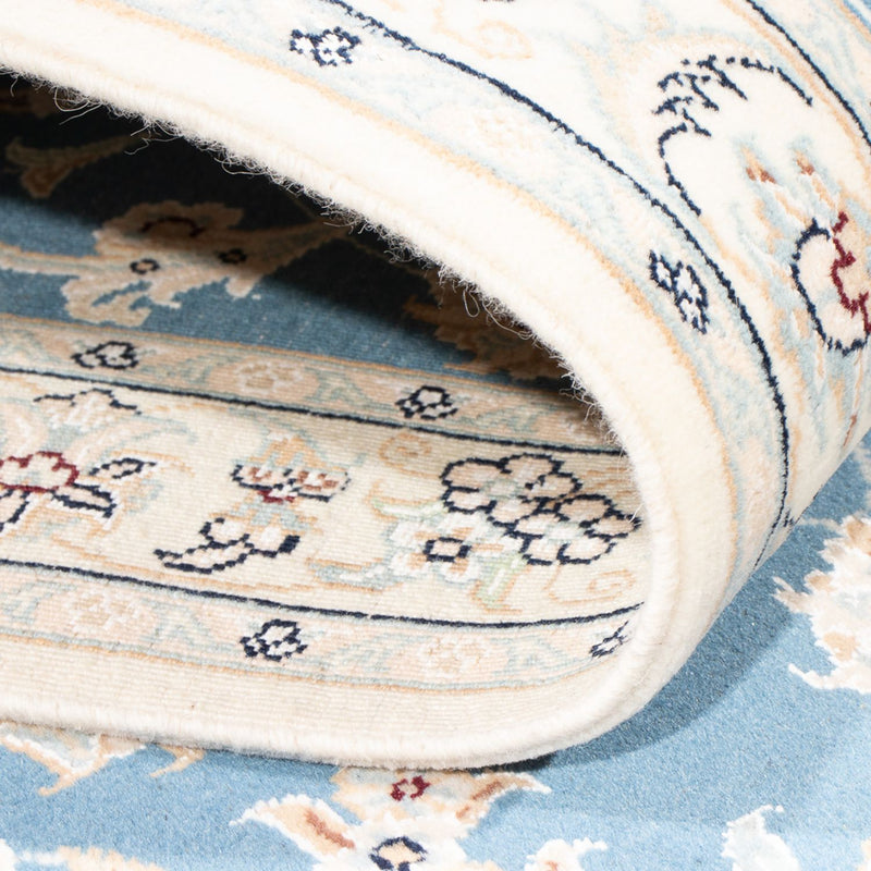 Läufer Perser - Nain - Premium - 308 x 81 cm - blau