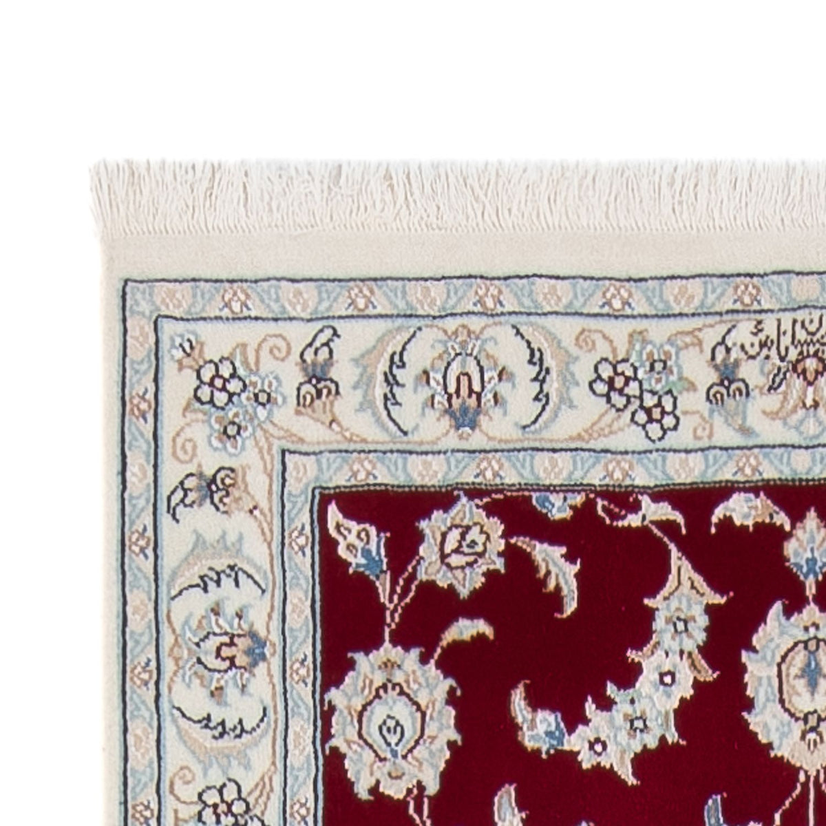 Läufer Perser - Nain - Premium - 297 x 82 cm - rot