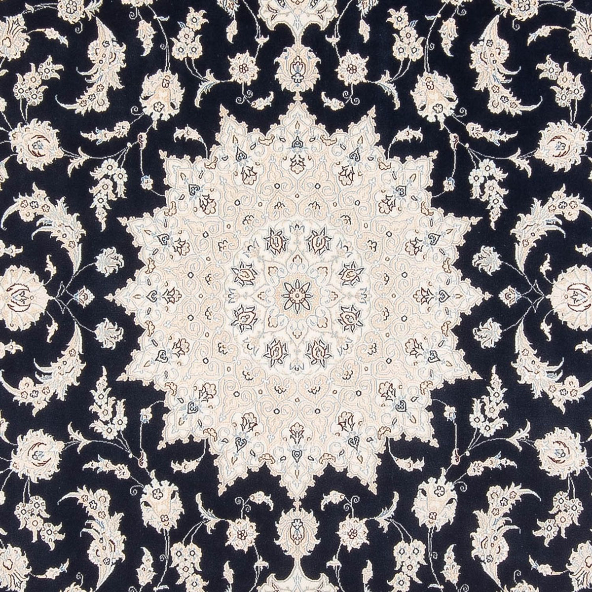 Perserteppich - Nain - Premium - 346 x 244 cm - dunkelblau