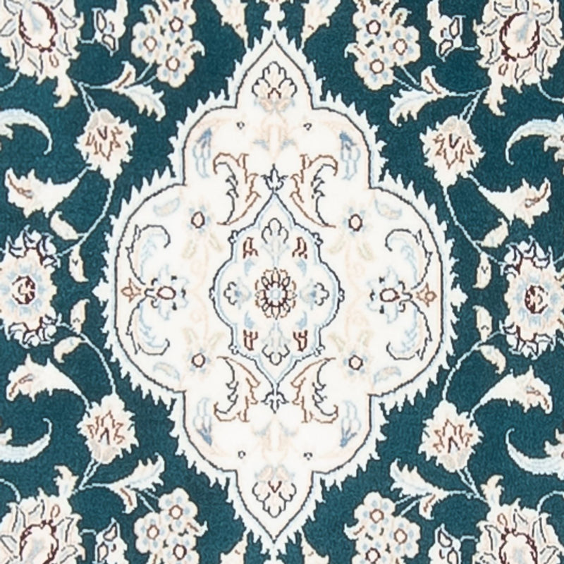 Läufer Perser - Nain - Premium - 397 x 88 cm - dunkelblau