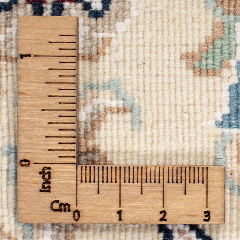 Perserteppich - Nain rund  - 200 x 200 cm - hellblau