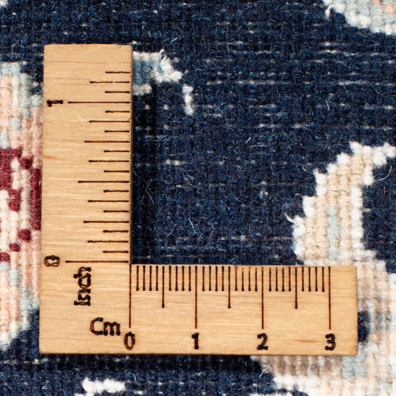 Läufer Perser - Nain - Royal - 204 x 81 cm - dunkelblau