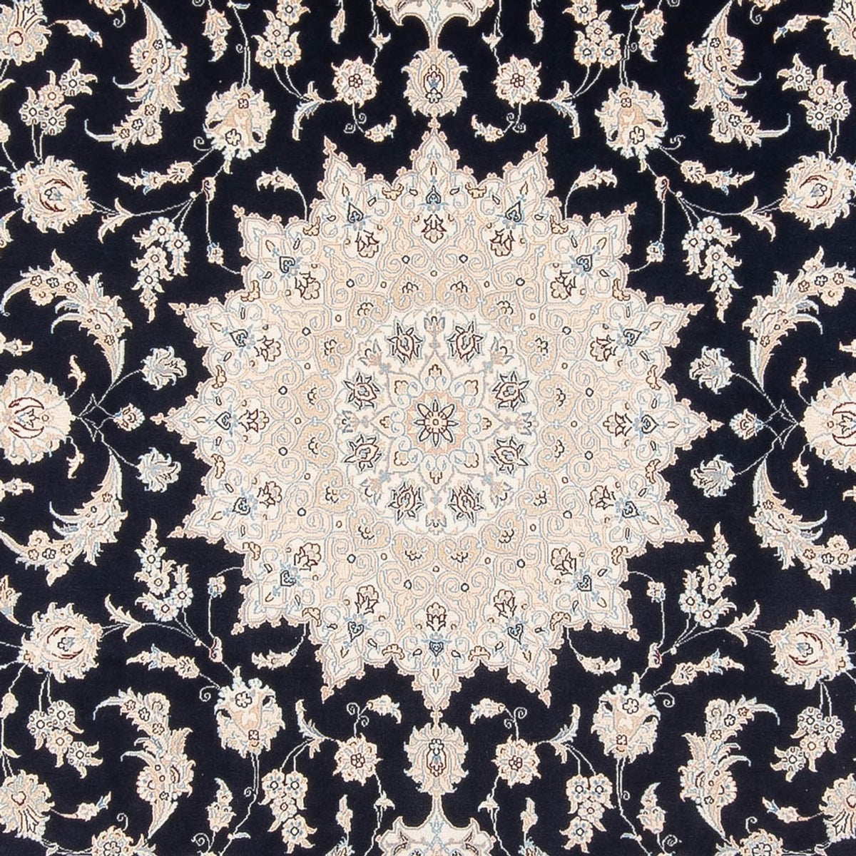 Perserteppich - Nain - Premium - 348 x 245 cm - dunkelblau
