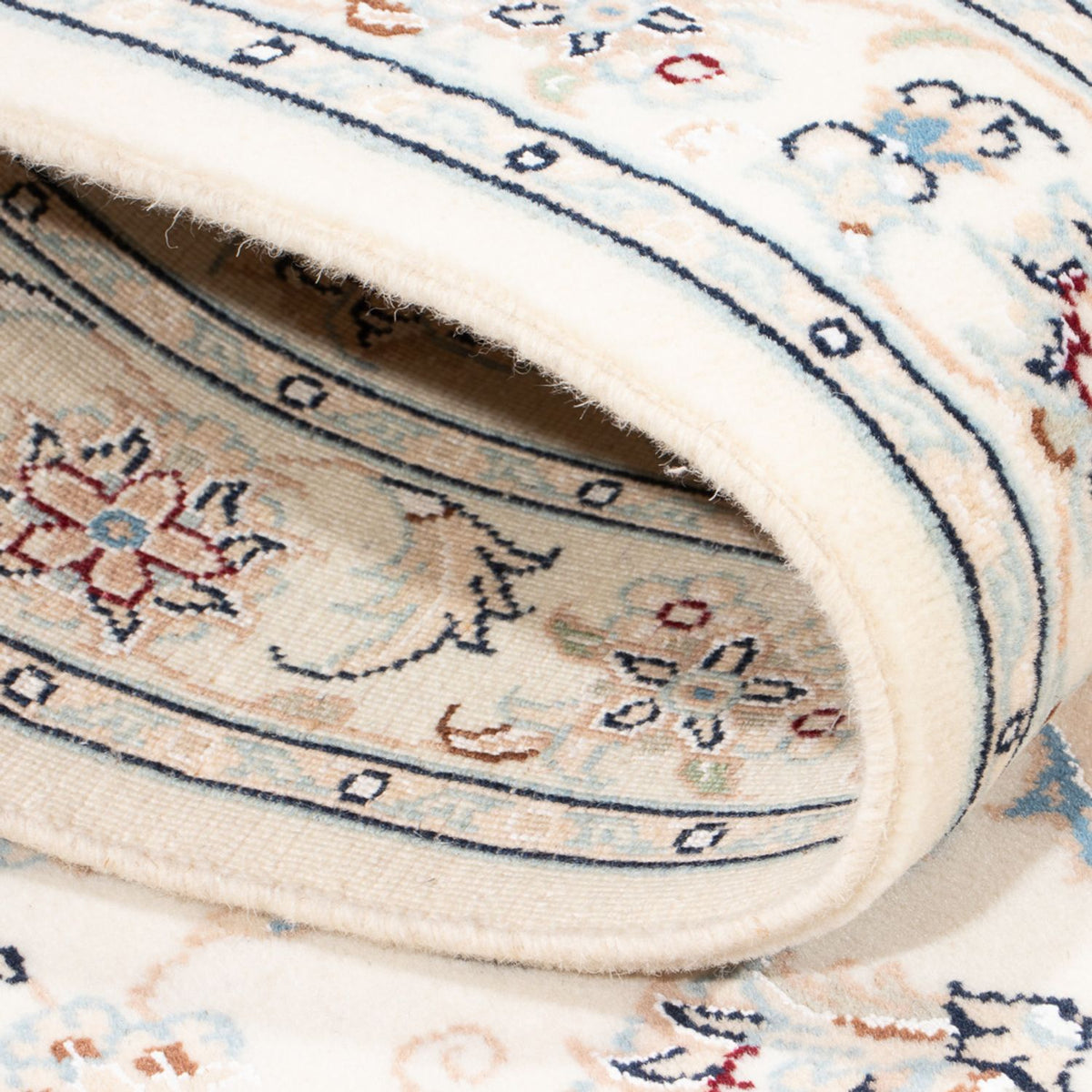 Läufer Perser - Nain - Premium - 253 x 82 cm - creme