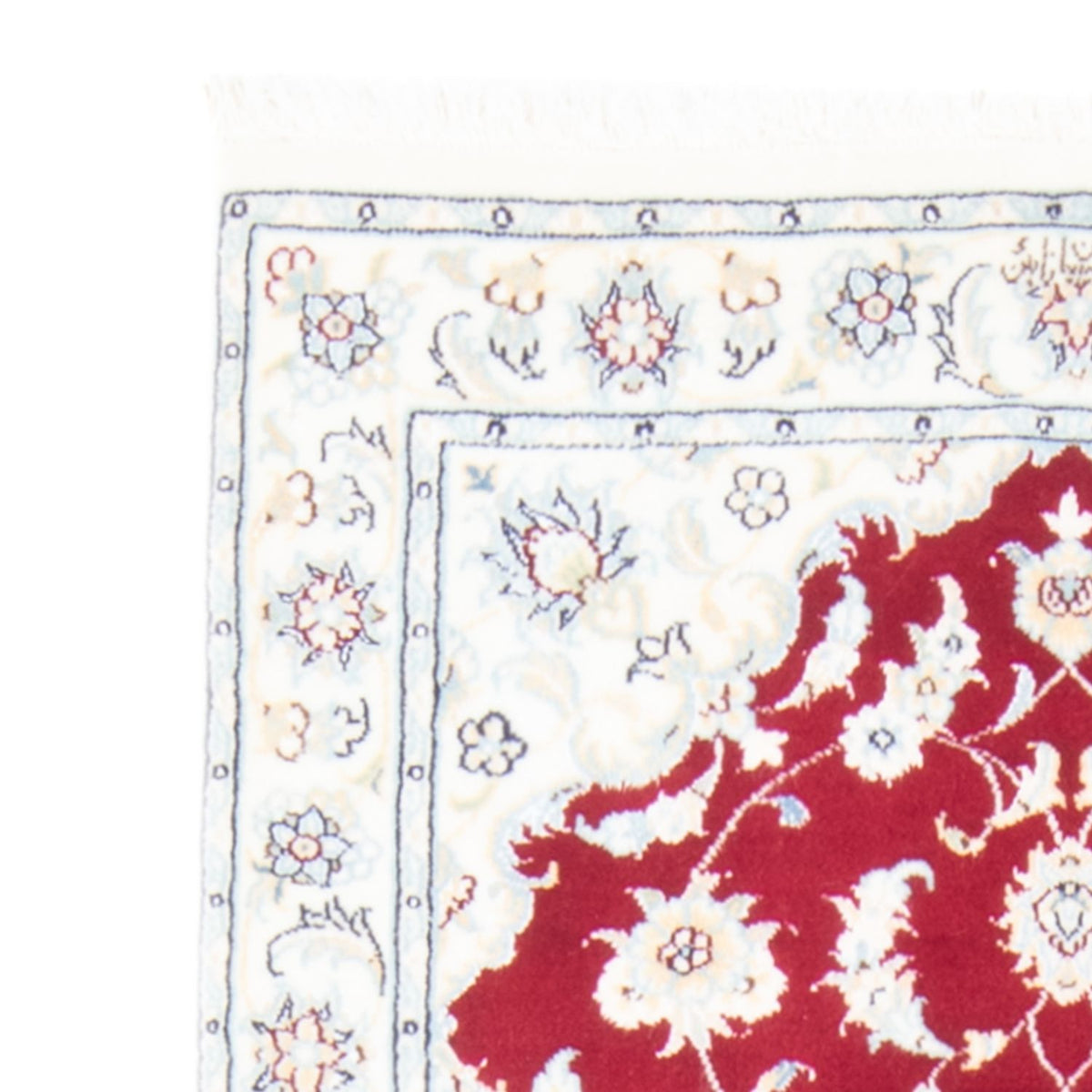 Läufer Perser - Nain - Royal - 204 x 81 cm - rot