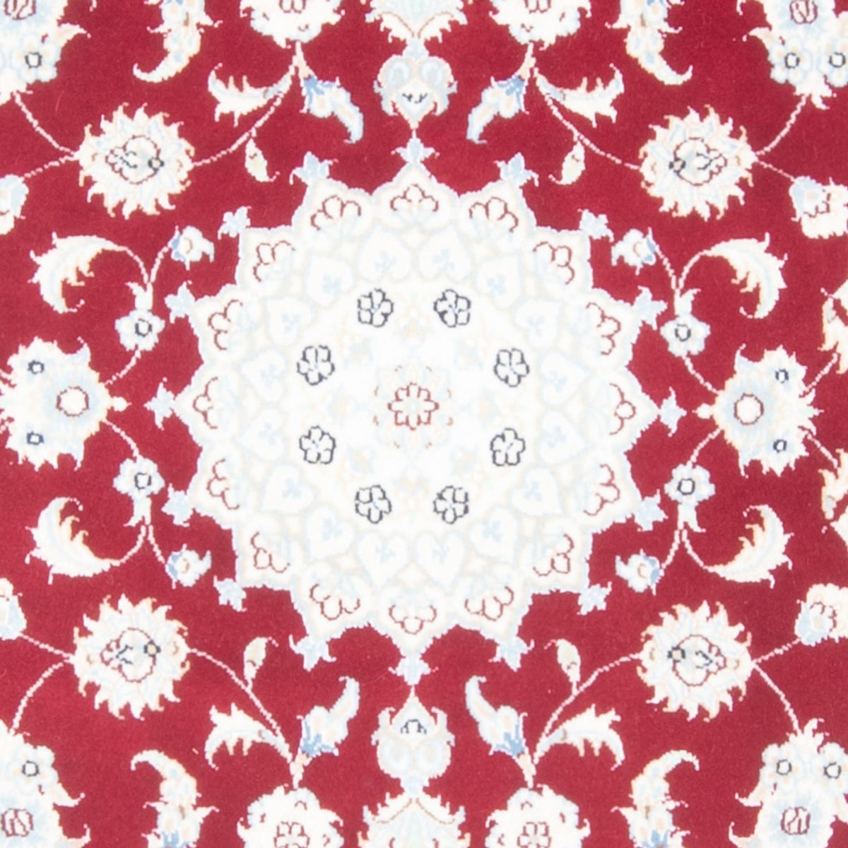 Läufer Perser - Nain - Royal - 199 x 80 cm - rot