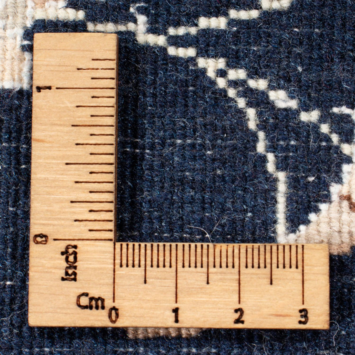 Läufer Perser - Nain - Royal - 200 x 81 cm - dunkelblau