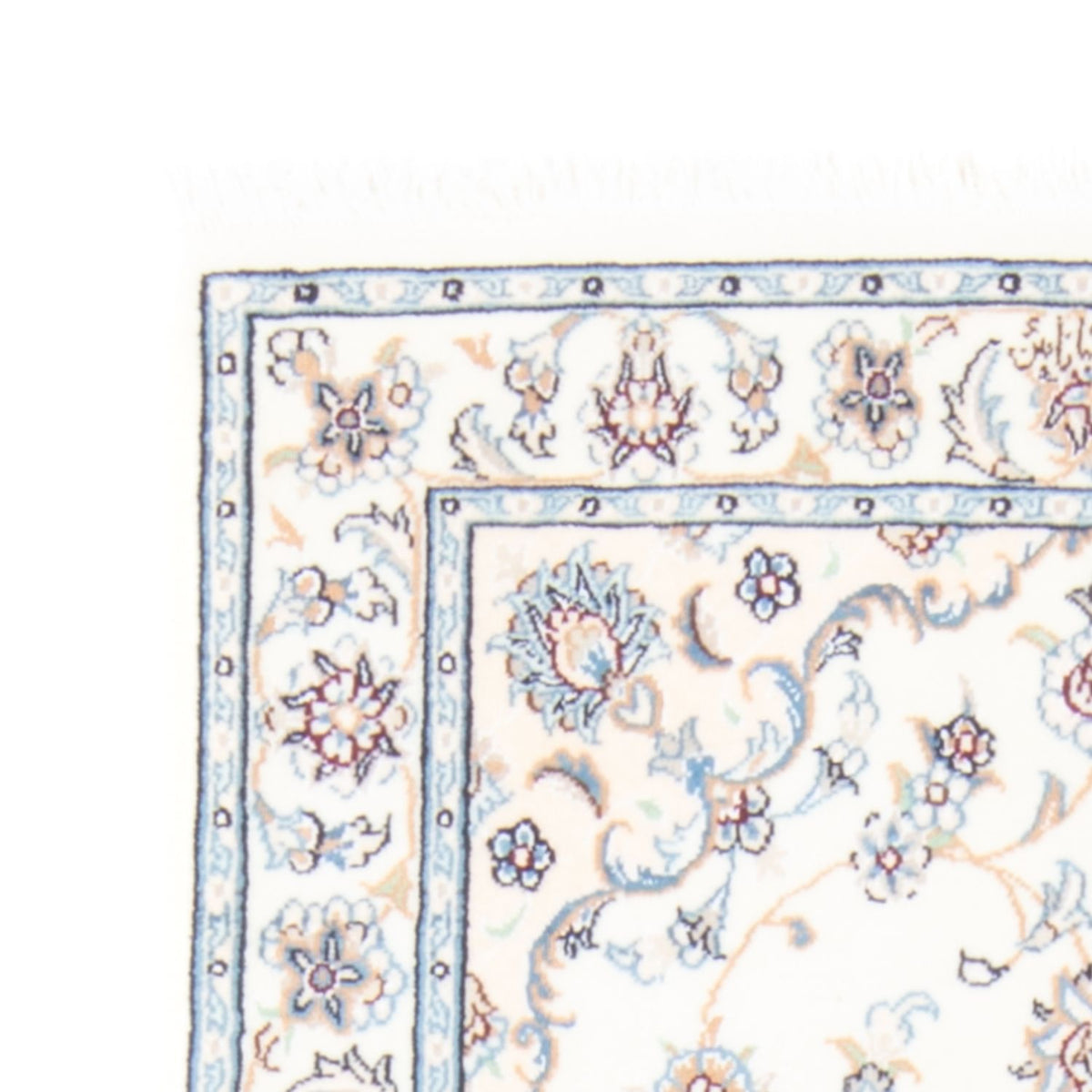 Läufer Perser - Nain - Royal - 206 x 79 cm - creme