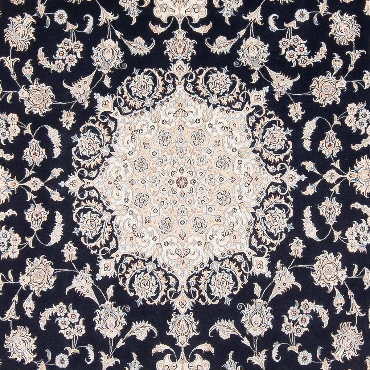 Perserteppich - Nain - Premium - 310 x 243 cm - dunkelblau