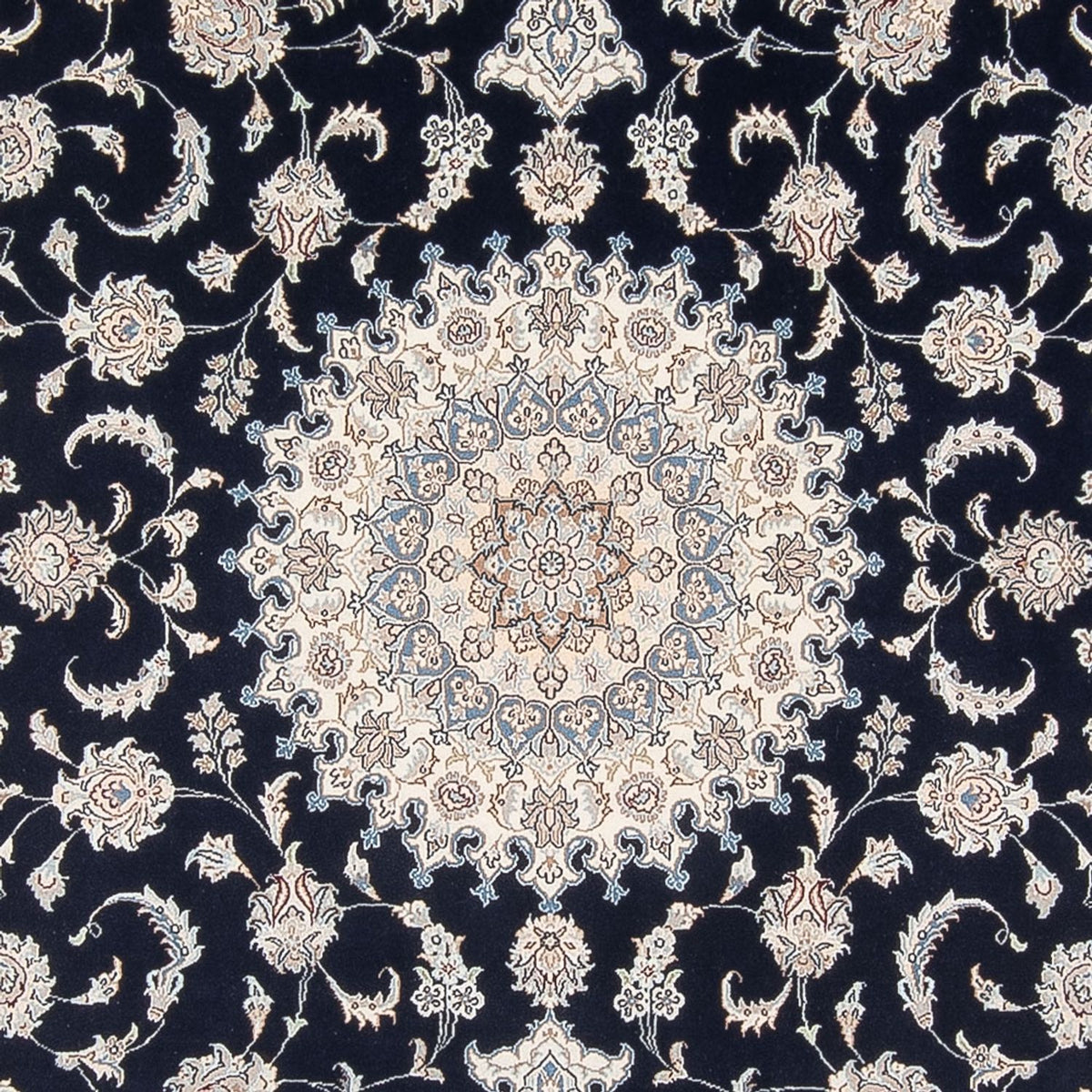Perserteppich - Nain - Premium - 296 x 196 cm - dunkelblau