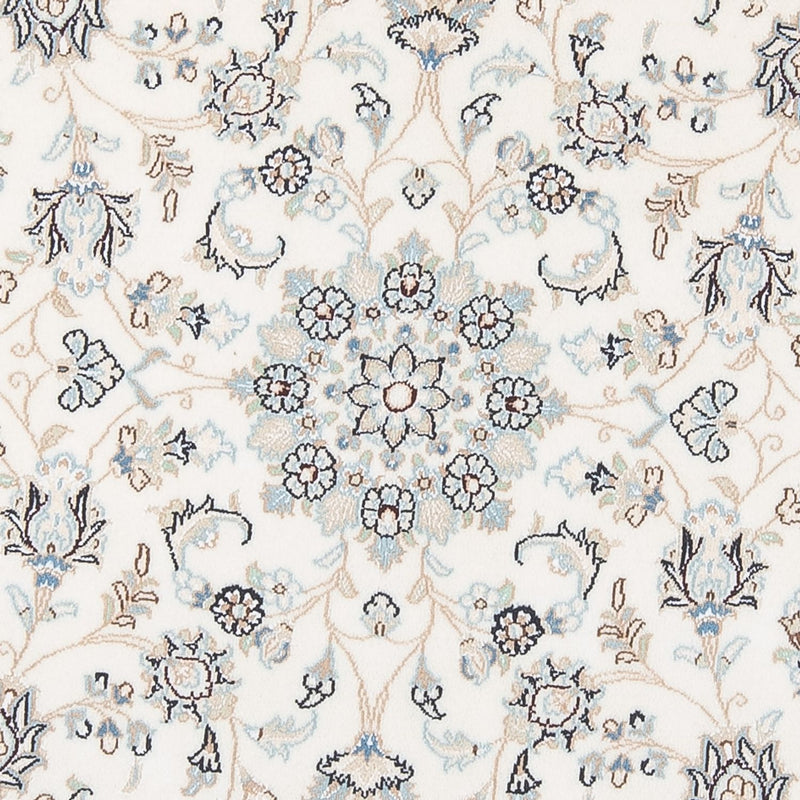 Perserteppich - Nain - Premium rund  - 148 x 149 cm - creme