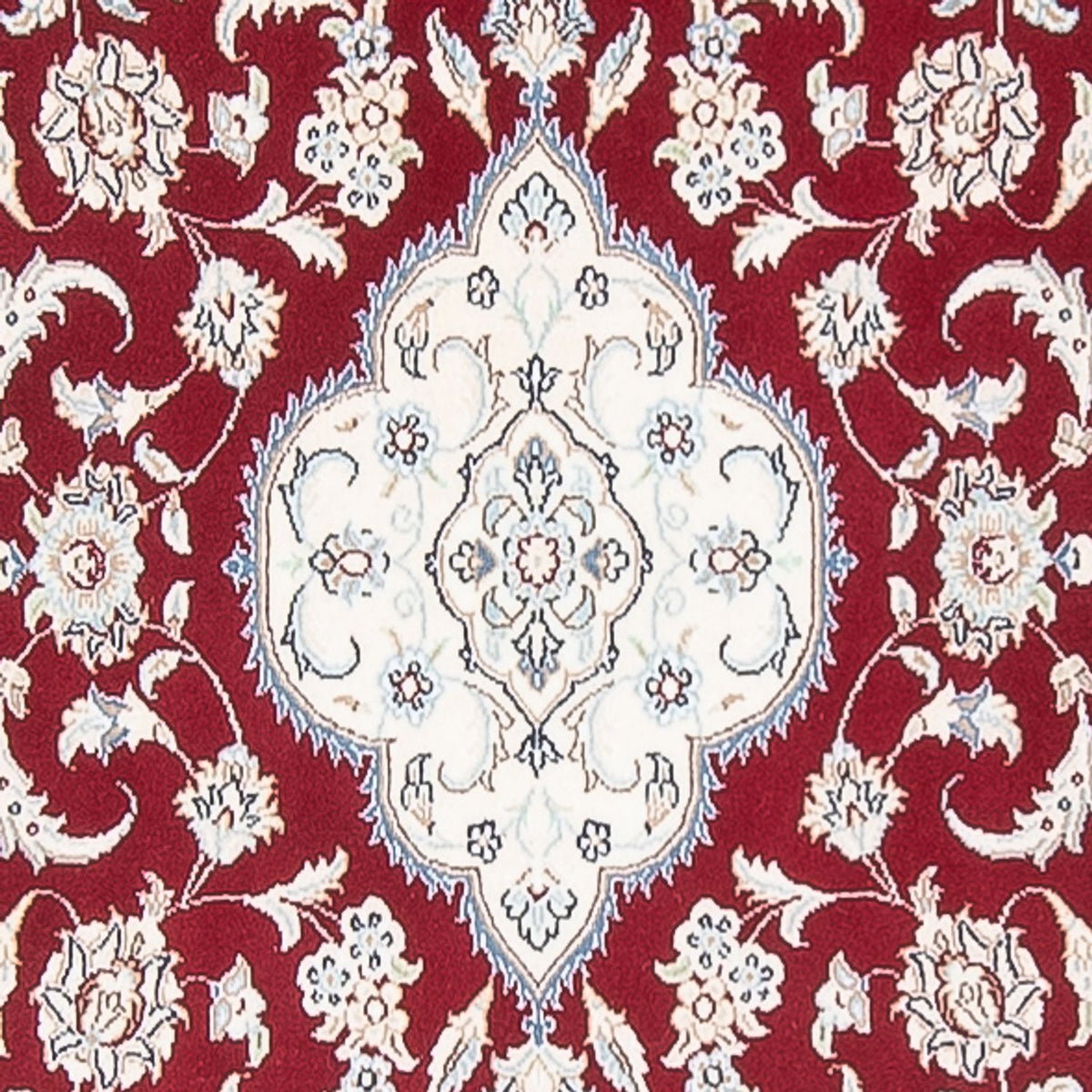Läufer Perser - Nain - Premium - 390 x 89 cm - rot