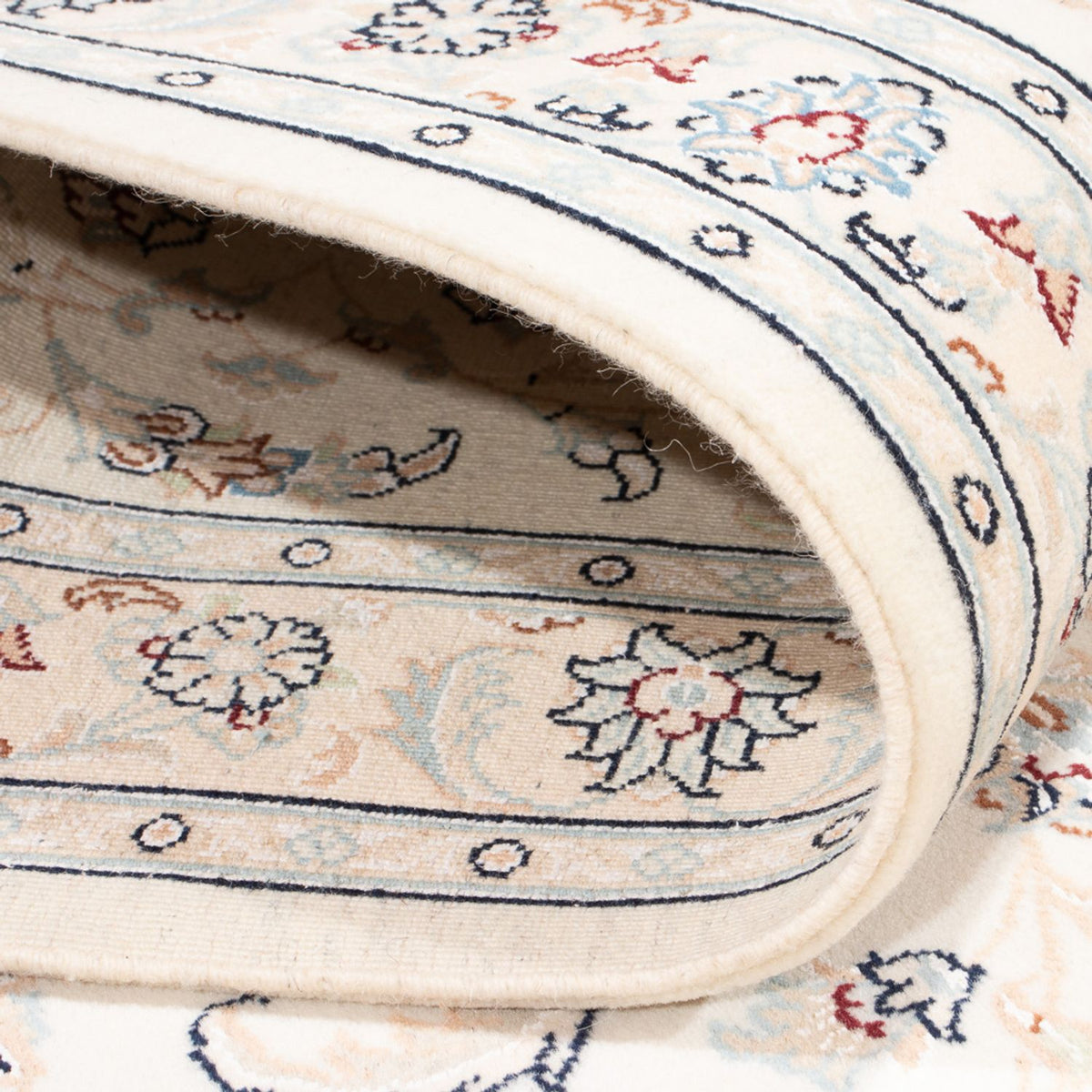 Läufer Perser - Nain - Premium - 390 x 93 cm - creme