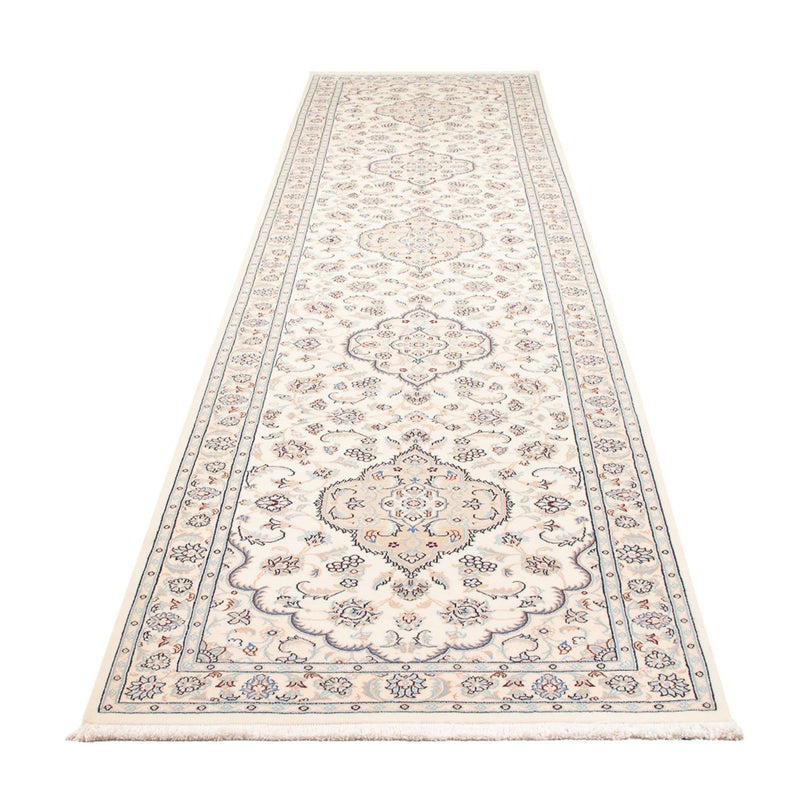Läufer Perser - Nain - Premium - 390 x 93 cm - creme
