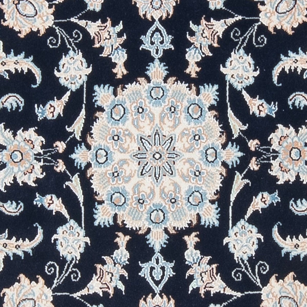 Läufer Perser - Nain - Premium - 305 x 82 cm - dunkelblau