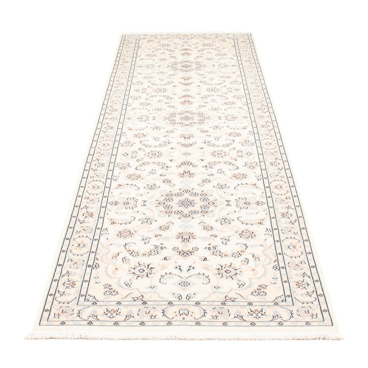 Läufer Perser - Nain - Premium - 309 x 80 cm - creme