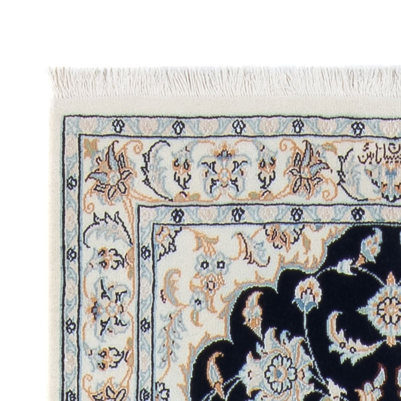 Läufer Perser - Nain - Premium - 302 x 83 cm - dunkelblau