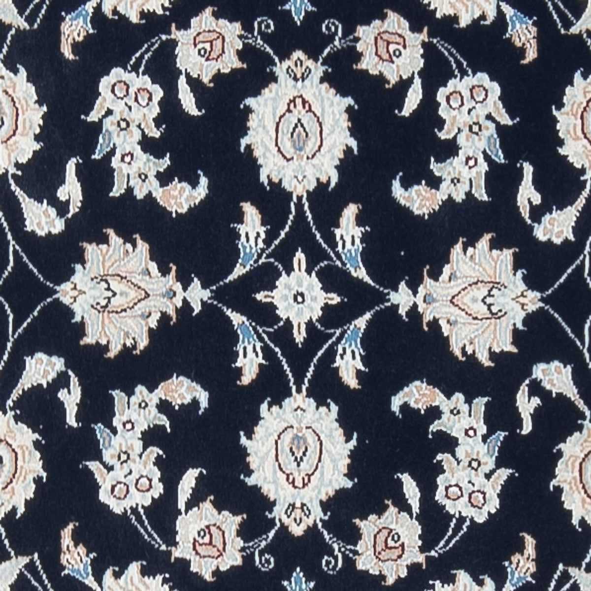 Läufer Perser - Nain - Premium - 302 x 82 cm - dunkelblau