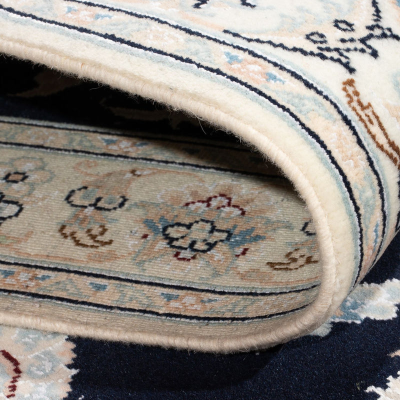 Läufer Perser - Nain - Premium - 339 x 85 cm - dunkelblau