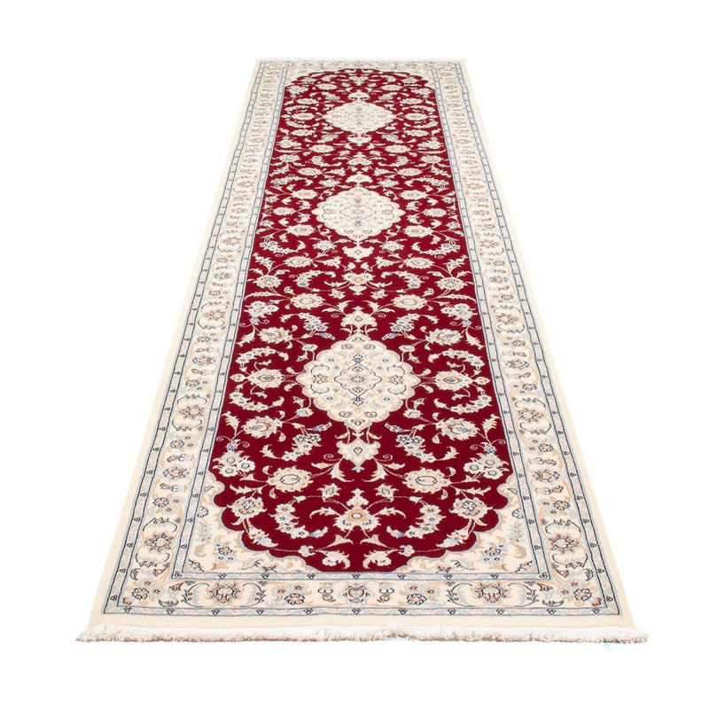 Läufer Perser - Nain - Premium - 351 x 85 cm - rot