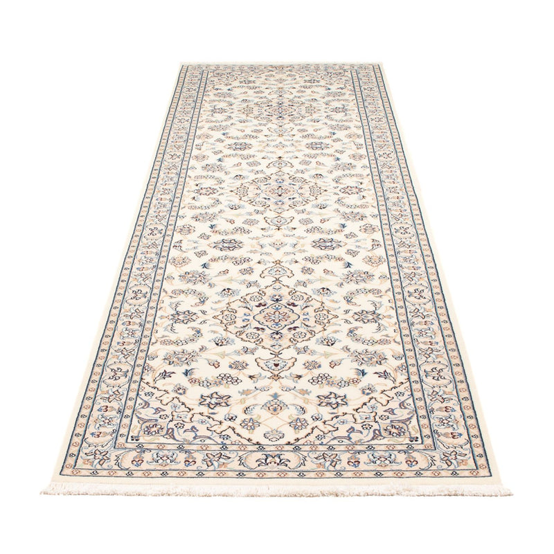 Läufer Perser - Nain - Premium - 304 x 80 cm - creme