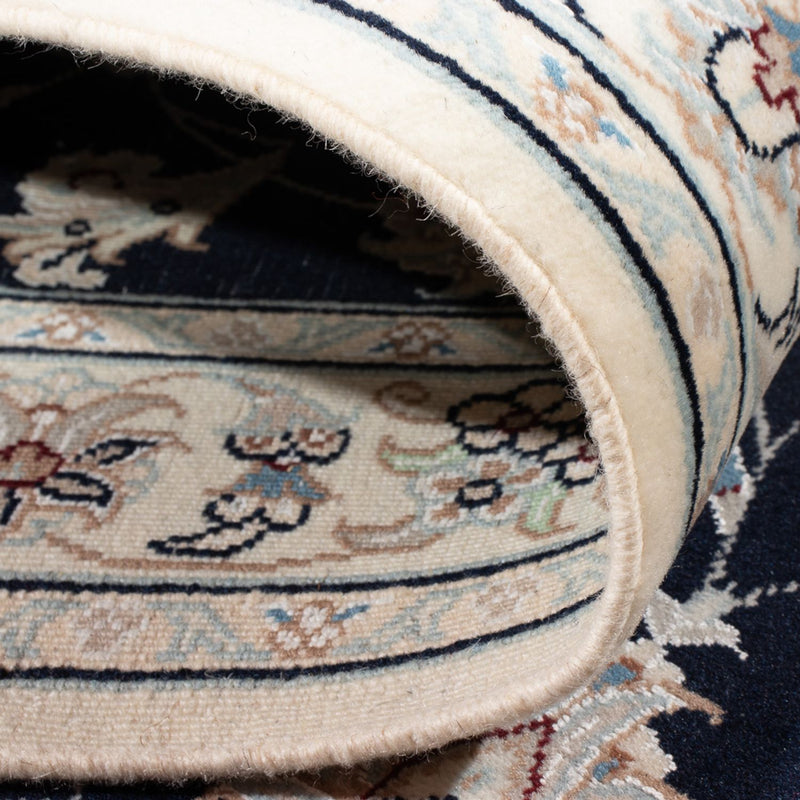 Läufer Perser - Nain - Premium - 301 x 82 cm - dunkelblau